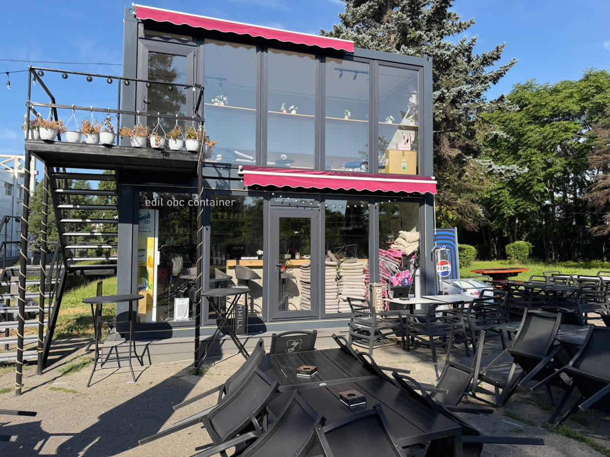 cafenea container etaj